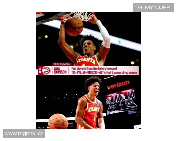 本赛季仅有约基奇与杰伦约翰逊达成200分100板50助20断的壮举